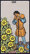 Seven of Pentacles<