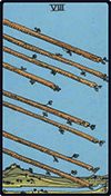 Eight of Wands